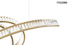 Lampa wisząca WAVE 120 złota