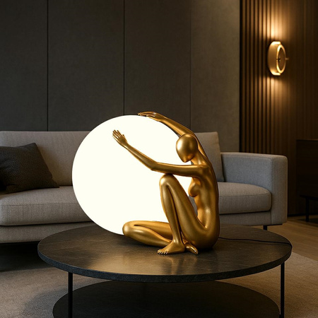 Lampa podłogowa UOMO 50 czarna