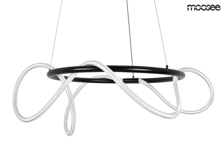 Lampa wisząca SERPIENTE 60 czarna