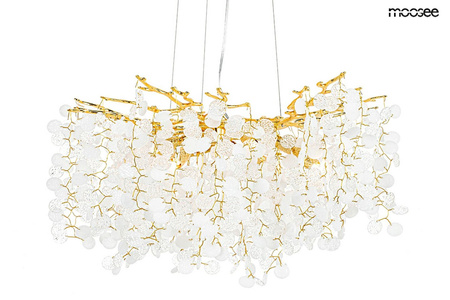 Lampa wisząca RIVIERA 80 złota