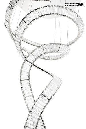 Lampa wisząca WAVE CORDON 2B chrom