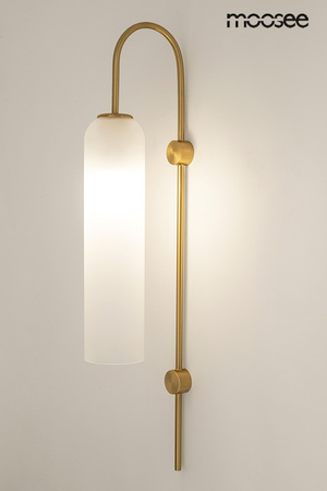 Lampa ścienna SLACK złota / biała