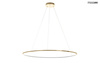 Lampa wisząca RING SLIM 120 złota