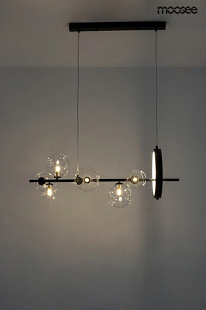Lampa wisząca ALURE LINE 90 czarna