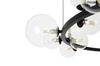 Lampa wisząca ALURE 85 czarna
