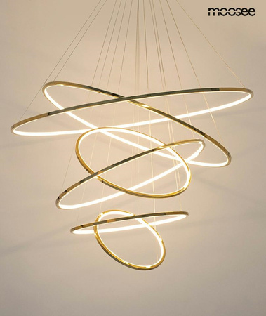 Lampa wisząca RING SLIM XL złota