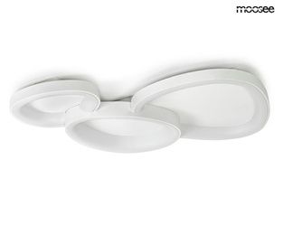 MOOSEE lampa sufitowa / plafon CELLS 3    biała