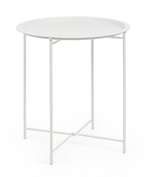 BIZZOTTO stolik ogrodowy AUSTIN biały