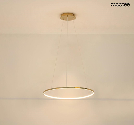 Lampa wisząca RING SLIM 60 złota