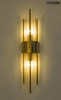Lampa ścienna AMANDA złota