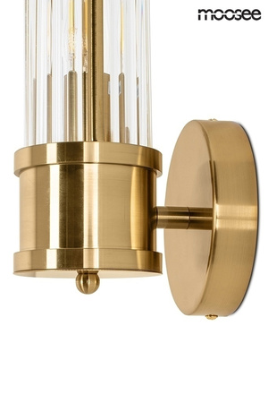Lampa ścienna PILAR złota