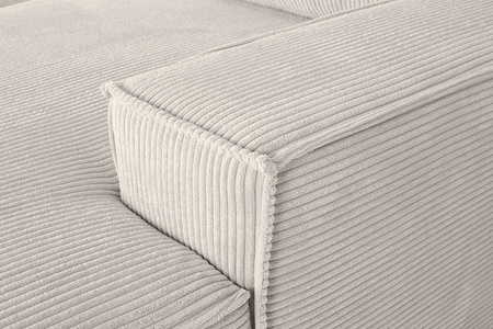 Narożnik PILLOW z funkcją spania jasny szary