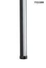 Lampa ścienna OMBRE 80 czarna