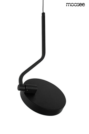 Lampa ścienna FLAT czarna