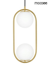 Lampa wisząca AURELIA TWIN złota