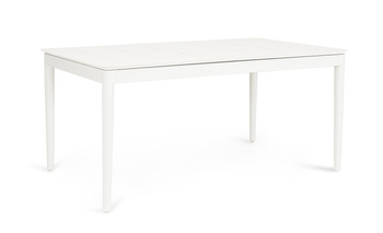 BIZZOTTO stół ogrodowy NEBULA 200-300     biały / rozkładany