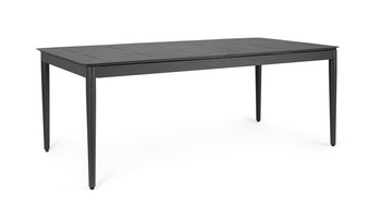 BIZZOTTO stół ogrodowy NEBULA 200-300     czarny / rozkładany