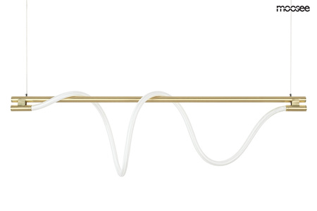 Lampa wisząca SERPIENTE 120 złota