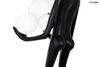 Lampa podłogowa HUMAN czarna