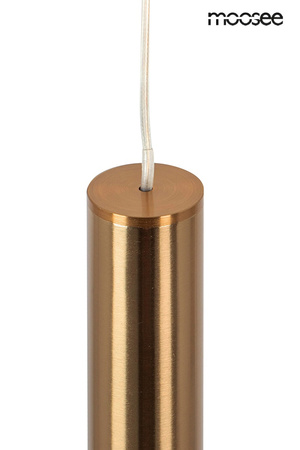Lampa wisząca LIBRA 60 ON mosiądz