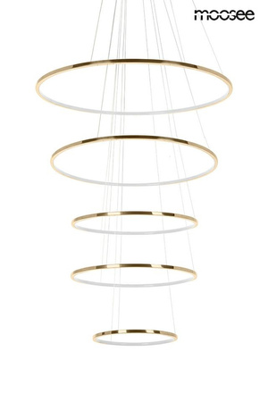 Lampa wisząca RING SLIM L złota