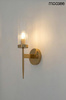 Lampa ścienna TORCH złota