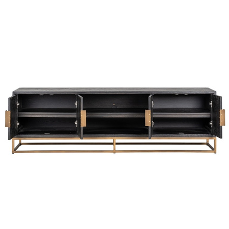 RICHMOND szafka RTV BLACKBONE BRASS