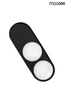 Lampa ścienna DROPS 2 czarna
