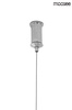 Lampa wisząca SERPIENTE 120 złota