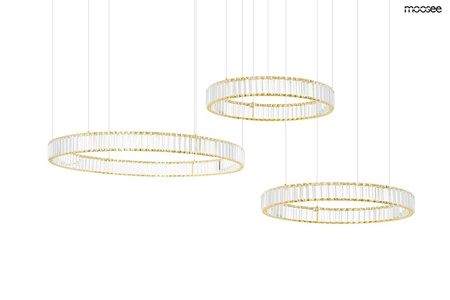 Lampa wisząca LIBERTY 3A złota