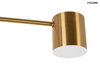 Lampa wisząca PIAZETTA złota