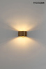 Lampa ścienna ARRO złota