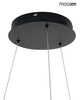 MOOSEE lampa wisząca GARDENS 50 czarna