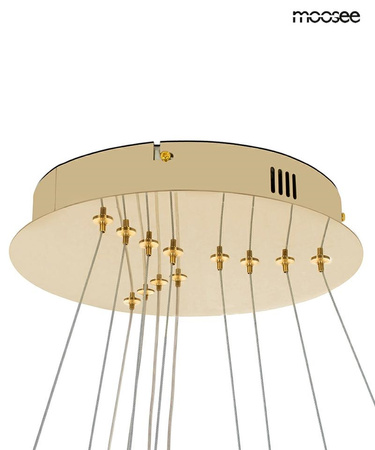 Lampa wisząca RING SLIM M złota