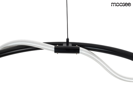 Lampa wisząca SERPIENTE 60 czarna