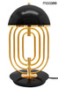 Lampa stołowa BOTTEGA złota / czarna