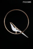 Lampa wisząca BIRD złota