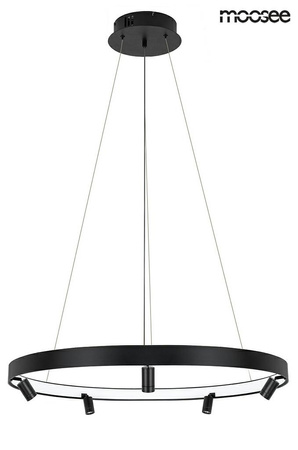 Lampa wisząca CIRCLE SPOT 98 BLACK grafitowa