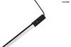 Lampa wisząca OMBRE 80 czarna