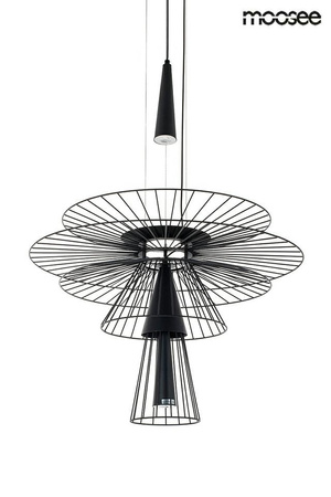 Lampa wisząca SESTO czarna