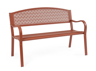 BIZZOTTO ławka ogrodowa LIZETTE czerwona