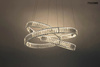 Lampa wisząca WAVE 80 chrom