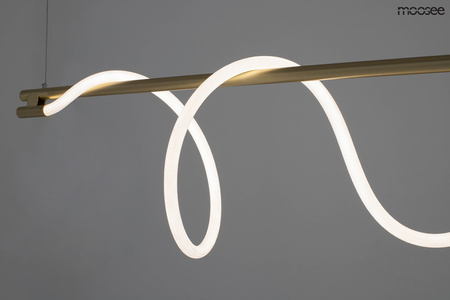 Lampa wisząca SERPIENTE 120 złota
