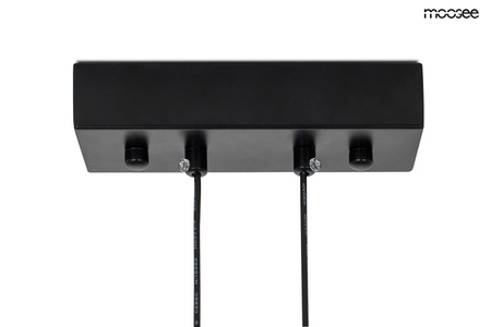 Lampa wisząca ALURE LINE TWIN 90 czarna