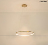 Lampa wisząca RING SLIM 60 złota