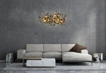 Lampa wisząca MONETE 60 chrom