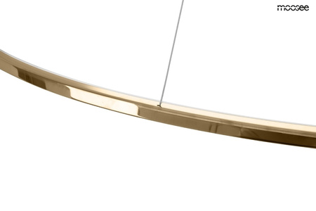 Lampa wisząca RING SLIM 60 złota