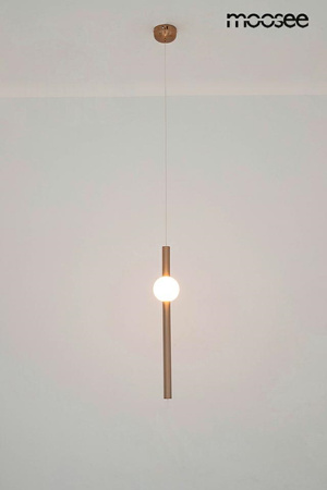 Lampa wisząca LIBRA 60 ON mosiądz
