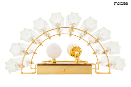 Lampa ścienna PALACE złota