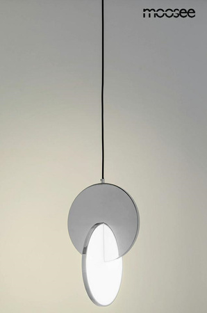 Lampa wisząca DISCO srebrna